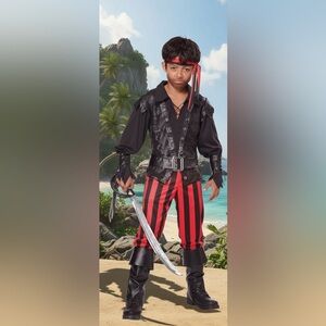 California Costumes Briny Buccaneer Outfit - Child Large (10 - 12)